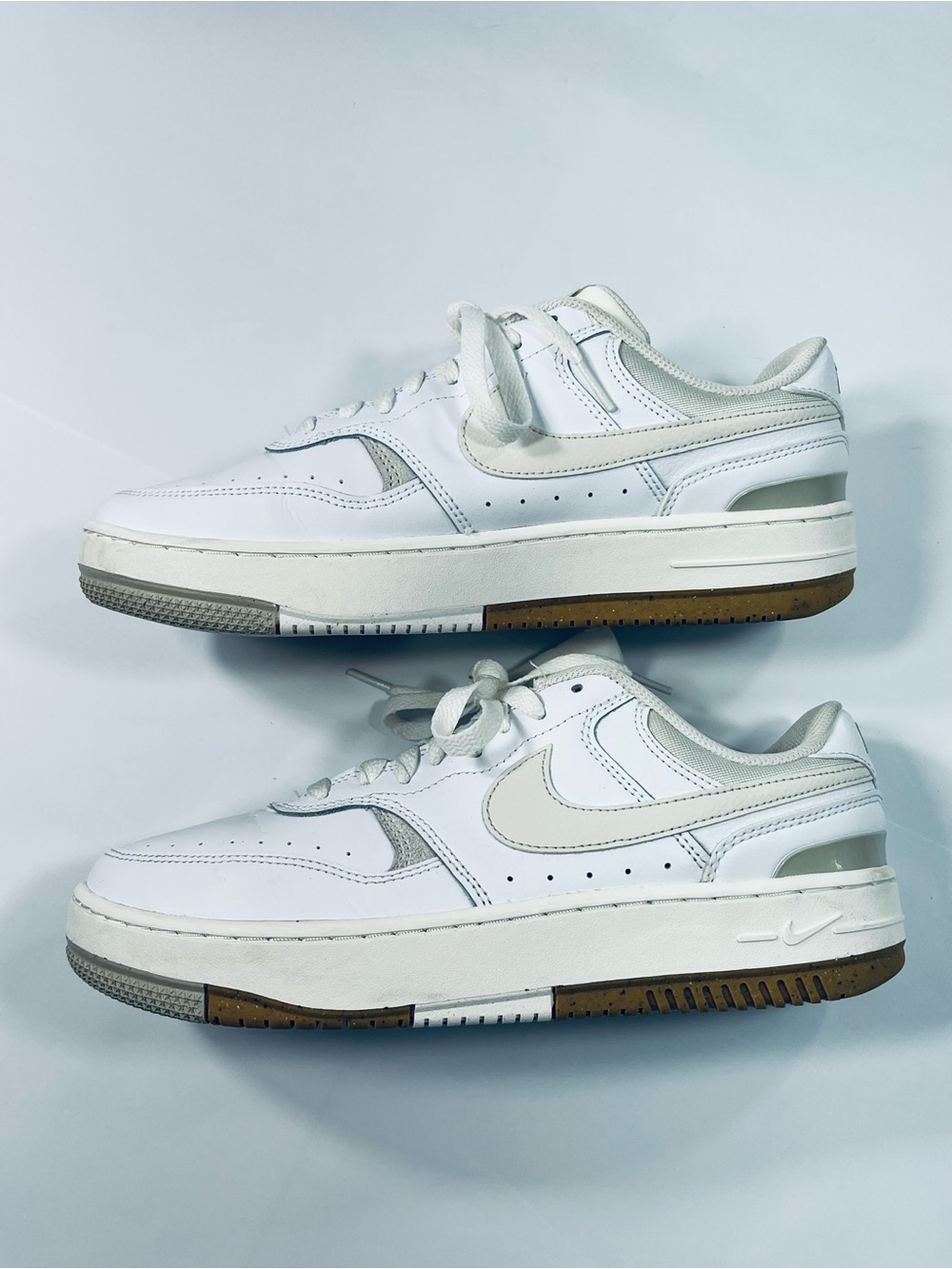 Nike Gamma Force Sneakers White Light Bone Fantom #DX9176-103 Women’s Size:10